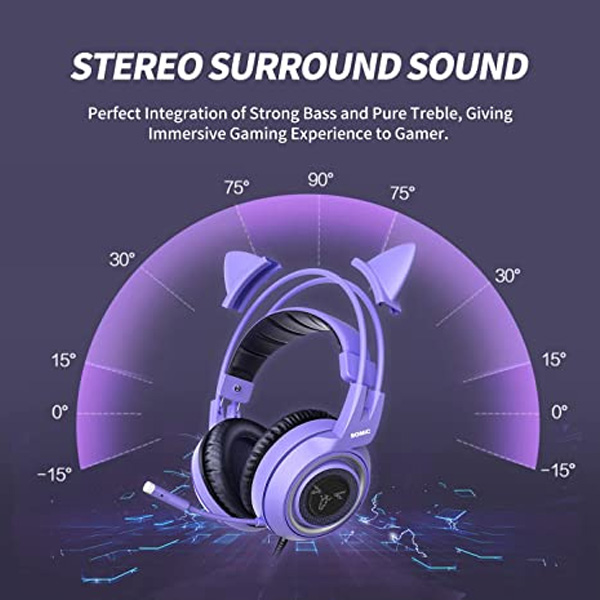 Somic g951s purple outlet stereo gaming headset