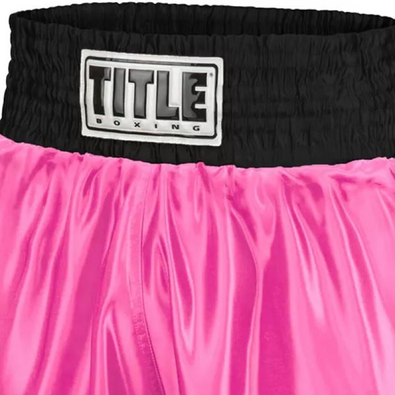 Title Boxing Youth Classic Edge Satin Performance Boxing Trunks