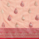 Pink Ethnic Motifs Zari Silk Cotton Banarasi Saree